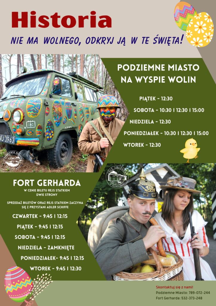 Fort Gerhardta i Miasto Podziemne Świnoujście