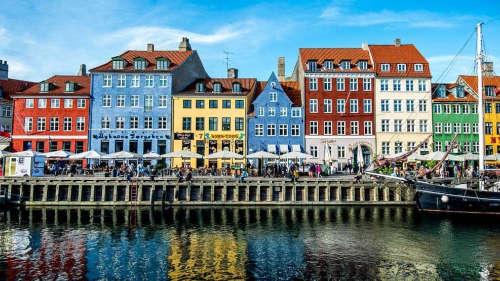 Nyhavn w Kopenhadze