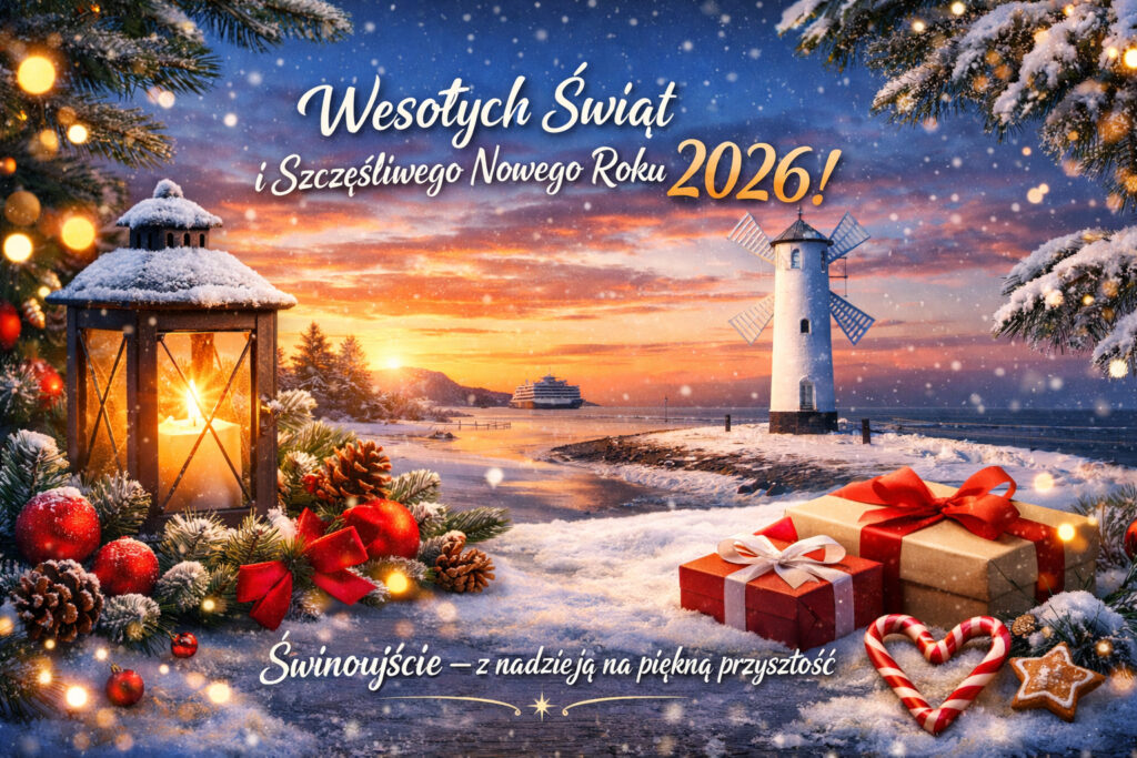 Wesołych Świąt życzy Świnoujście